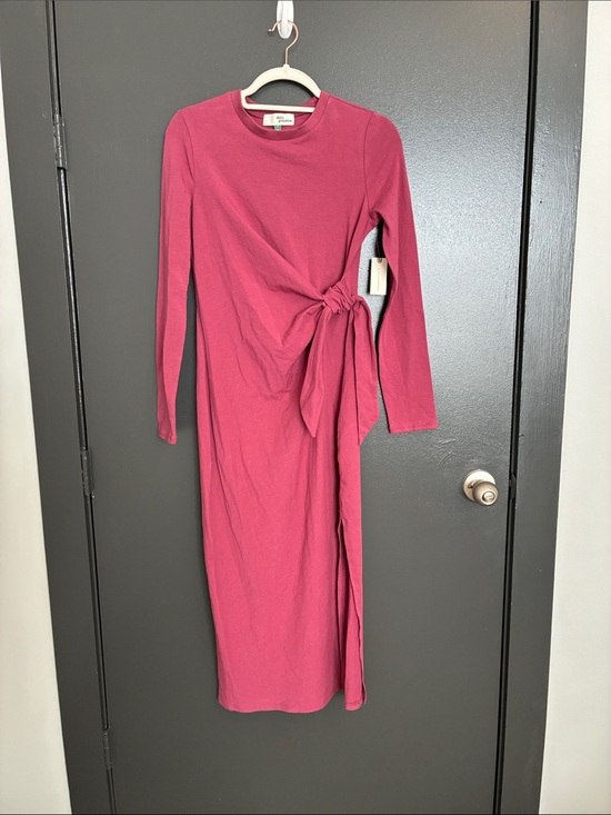 Anthropologie Dresses & Skirts - NWT Anthropologie Daily Practice Tie Breaker Long-Sleeve Midi Dress Sz XS